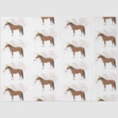 Paardenparkdieren met een partij tissuepapier (Voorkant)