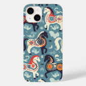 Paardenpatroon Case-Mate iPhone Case (Achterkant)