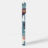 Paardenpatroon Case-Mate iPhone Case (Achterkant / Rechts)