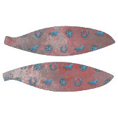 Paardenpatroon (rood, wit en blauw) basketbal (Panelen)