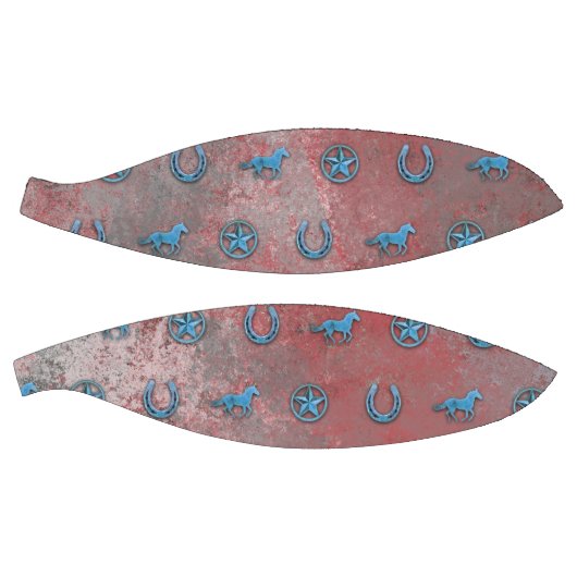 Paardenpatroon (rood, wit en blauw) basketbal (Panelen)