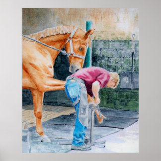 Paardenpedicure Poster