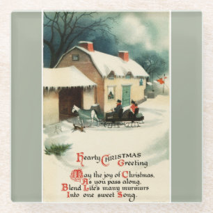  paardenpekelstaart glazen onderzetter