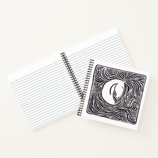 Paardenpenseel Notitieboek (Binnen)