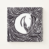 Paardenpenseel Notitieboek (Achterkant)