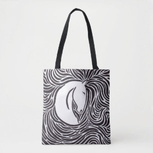 Paardenpenseel Tote Bag