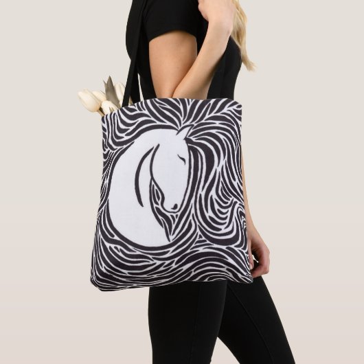 Paardenpenseel Tote Bag (Dichtbij)