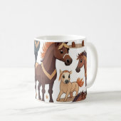 paardenpest koffiemok (Voorkant rechts)