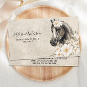 Paardenpest  Paarden Floral personaliseer Equestri Visitekaartje