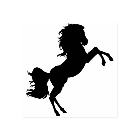 paardenpestempel rubberstempel (Afrduk)