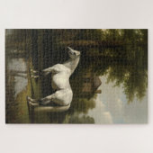 paardenpestsport legpuzzel (Horizontaal)