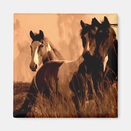 Paardenpitten Magneet (Voorkant)