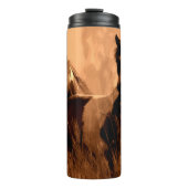 Paardenpitten Thermosbeker (Voorkant)