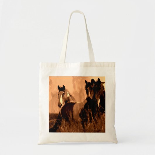 Paardenpitten Tote Bag (Voorkant)
