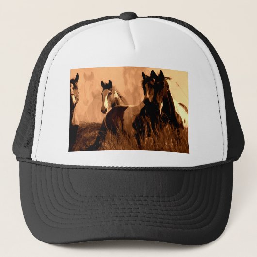 Paardenpitten Trucker Pet (Voorkant)