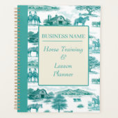 Paardenplanner voor rijinstructeurs en trainers planner (Voorkant)