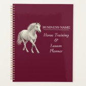Paardenplanner voor rijinstructeurs en trainers planner (Voorkant)