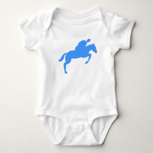 Paardenpompen - Baby Blue Romper