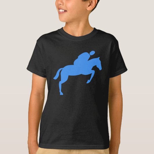 Paardenpompen - Baby Blue T-shirt (Voorkant)