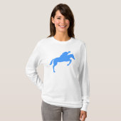 Paardenpompen - Baby Blue T-shirt (Voorkant volledig)