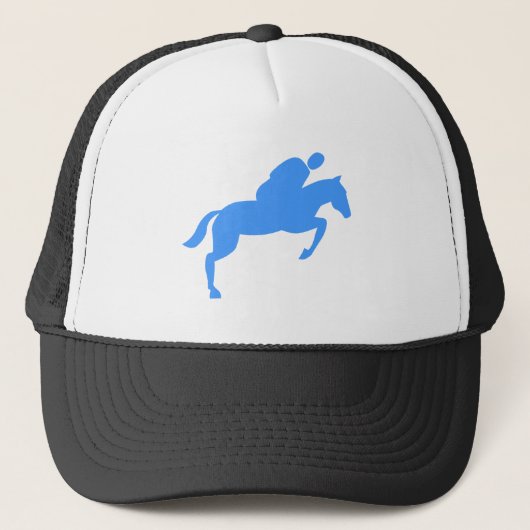 Paardenpompen - Baby Blue Trucker Pet (Voorkant)