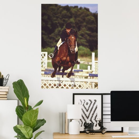 Paardenpompwedstrijd - poster (Thuiskantoor)