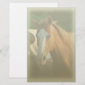 Paardenportret Briefpapier (Voorkant / Achterkant)