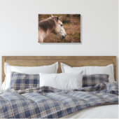 Paardenportret Canvas Afdruk (Insitu (Slaapkamer))