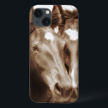 Paardenportret III Case-Mate iPhone Case<br><div class="desc">Dieren</div>