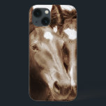 Paardenportret III Case-Mate iPhone Case<br><div class="desc">Dieren</div>