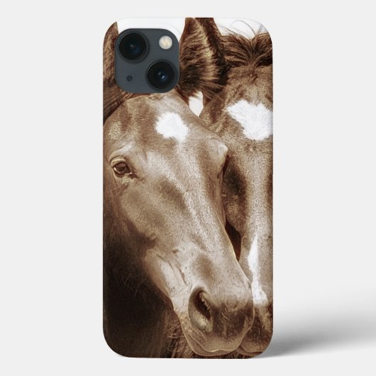 Paardenportret III Case-Mate iPhone Case (Achterkant)
