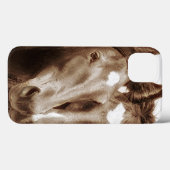 Paardenportret III Case-Mate iPhone Case (Achterkant (horizontaal))