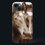 Paardenportret III Case-Mate iPhone Case<br><div class="desc">Dieren</div>