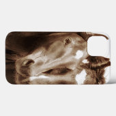 Paardenportret III Case-Mate iPhone Case (Achterkant (horizontaal))