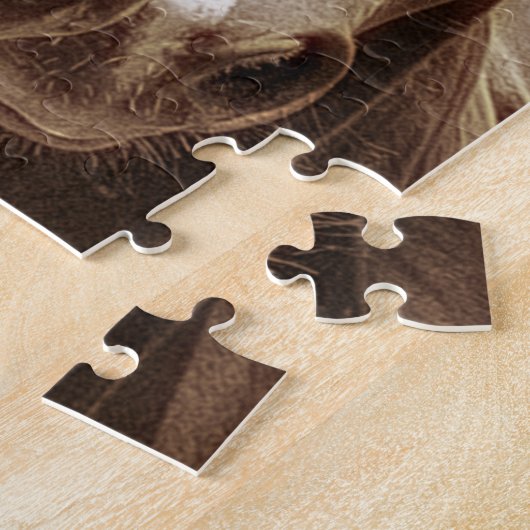 Paardenportret III Legpuzzel (Zijkant)