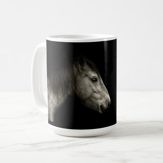 Paardenportret Koffiemok (Voorkant links)