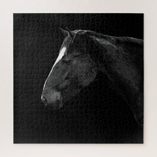 Paardenportret Legpuzzel (Verticaal)