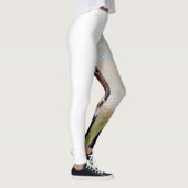 Paardenportret Majesteit Schoonheid Kracht Vitalit Leggings (Rechts)