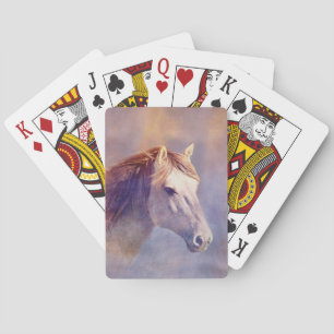 Paardenportret Pokerkaarten