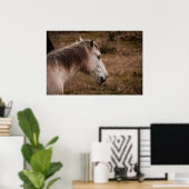 Paardenportret Poster (Thuiskantoor)