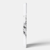 Paardenportret potlood paardenkunst Case-Mate iPhone case (Achterkant / Rechts)