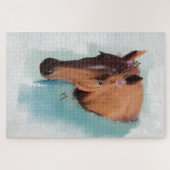 Paardenportret - Puzzel (Horizontaal)