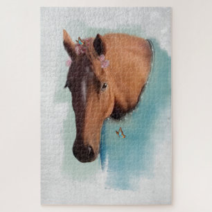 Paardenportret - Puzzel