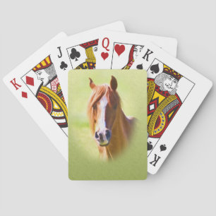 Paardenportret Speelkaarten