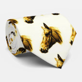 Paardenportret Stropdassen (Opgerold)