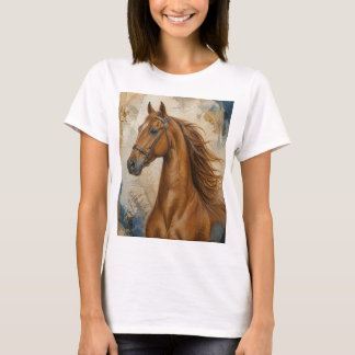 Paardenportret T-shirt