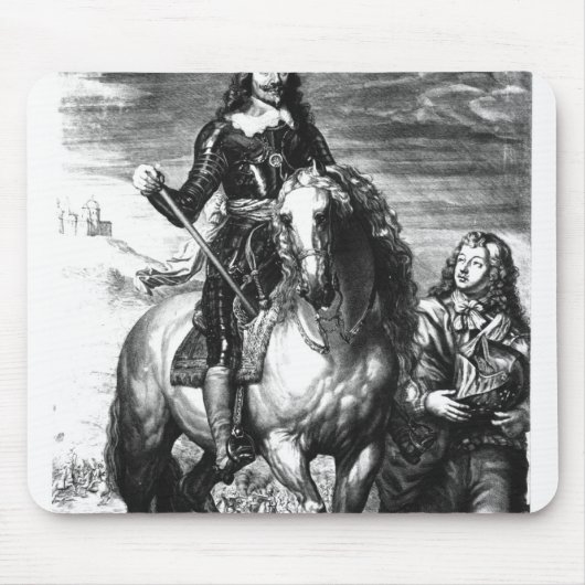 Paardenportret van Charles I Muismat (Voorkant)