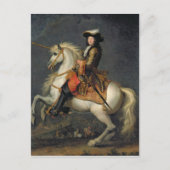 Paardenportret van Louis XIV Briefkaart (Voorkant)
