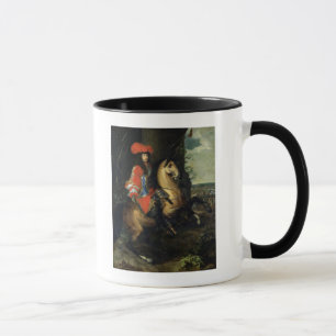 Paardenportret van Louis XIV Mok