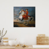 Paardenportret van Louis XVI 1791 Poster (Keuken)